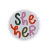 LARISSA LODEN Pronoun Mini Sticker By Twentysome Design Cards & Stationery