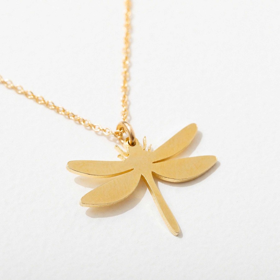 LARISSA LODEN Dragonfly Necklace Necklaces