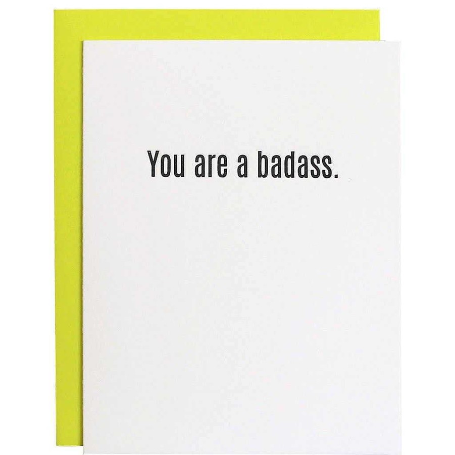 LARISSA LODEN You Are A Badass Card By Chez Gagn Cards & Stationery