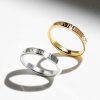 LARISSA LODEN Engraved Roman Numeral Ring - Custom Date Rings