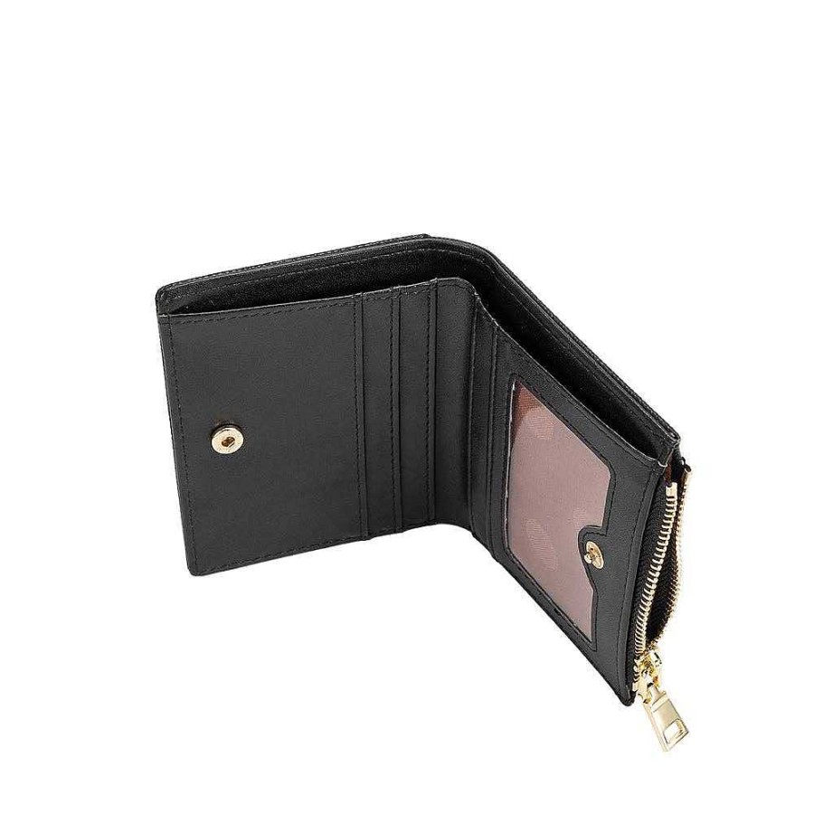 LARISSA LODEN Tish Vegan Wallet In Black Socks & Accessories