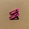 LARISSA LODEN Lu Lu Hair Clips In Hot Pink Socks & Accessories