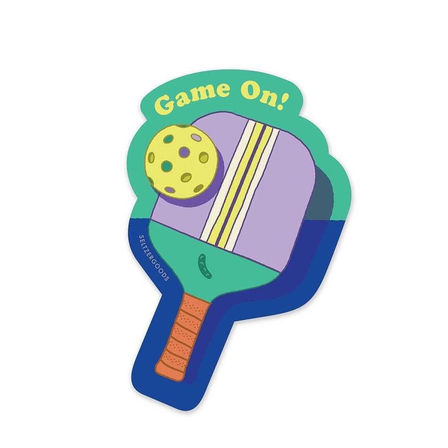 LARISSA LODEN Game On Pickleball Sticker By Seltzer Goods Cards & Stationery