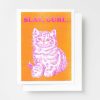 LARISSA LODEN Slay Gurl Kitten Celebration Card By Yellow Owl Workshop Cards & Stationery