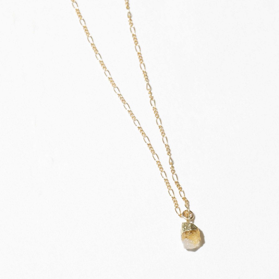 LARISSA LODEN Lyra Gemstone Necklace Necklaces