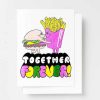 LARISSA LODEN Together Forever Love Card By Yellow Owl Workshop Cards & Stationery