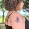 LARISSA LODEN Big Bee Temporary Tattoo Socks & Accessories