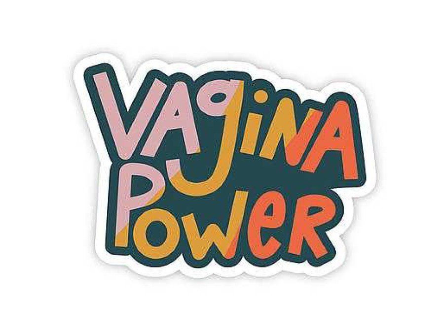 LARISSA LODEN Vagina Power Feminist Sticker By Twentysome Design Cards & Stationery