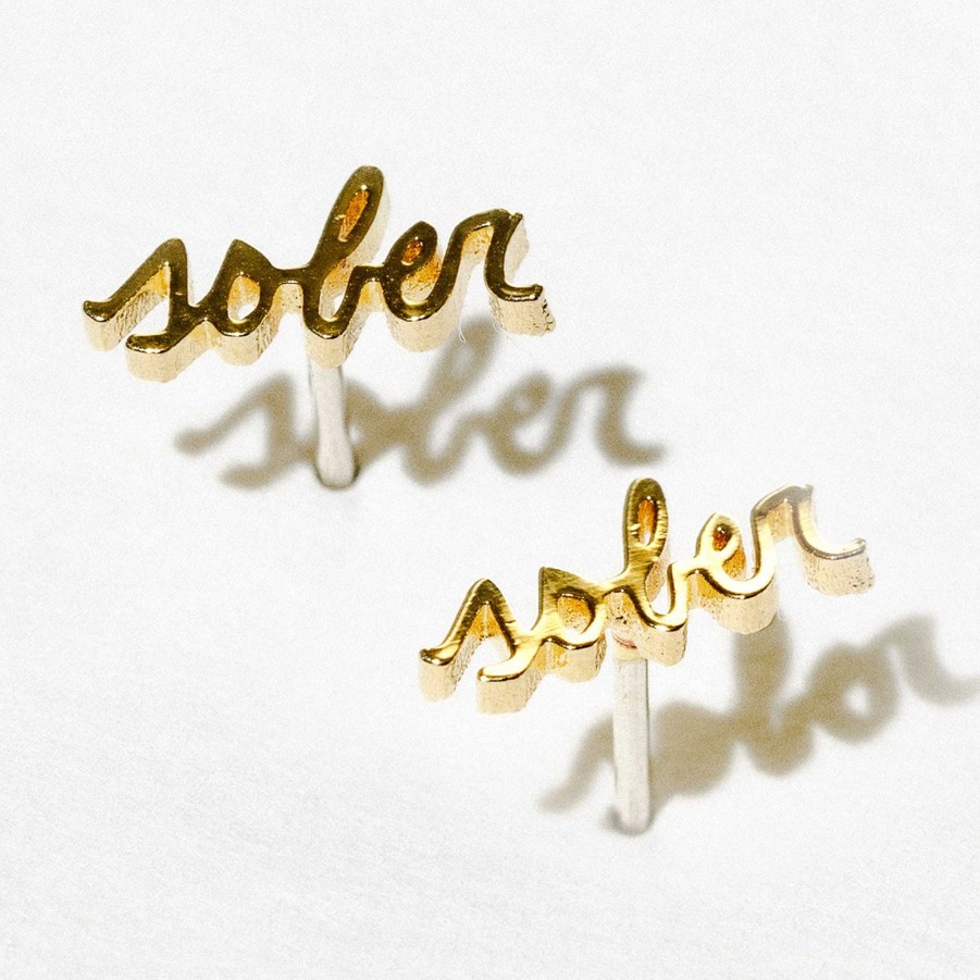 LARISSA LODEN Sober Studs Earrings