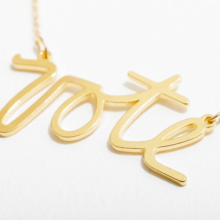 LARISSA LODEN Vote Necklace Necklaces