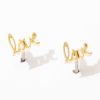 LARISSA LODEN Love Studs Earrings