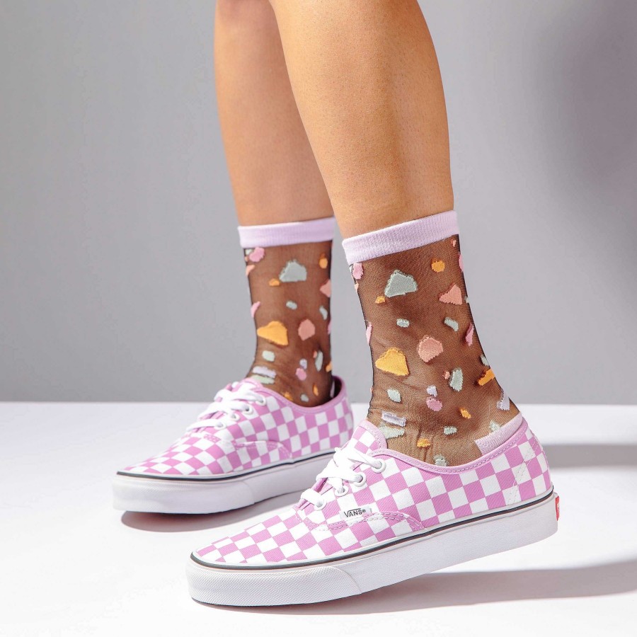 LARISSA LODEN Sheer Socks In Fragments Socks & Accessories