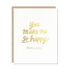 LARISSA LODEN So Happy Card By Odd Daughter Paper Co Cards & Stationery