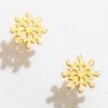 LARISSA LODEN Snowflake Studs Earrings