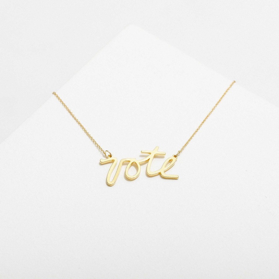 LARISSA LODEN Vote Necklace Necklaces