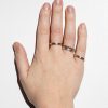 LARISSA LODEN Engraved Letter Ring - Custom Phrase Rings