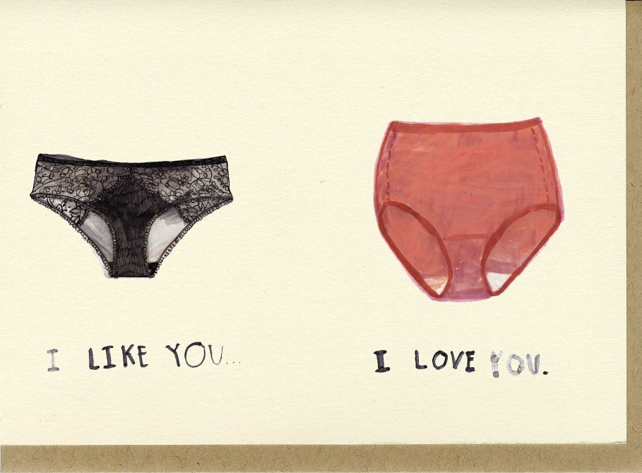 LARISSA LODEN People I'Ve Loved - I Like You I Love You Cards & Stationery