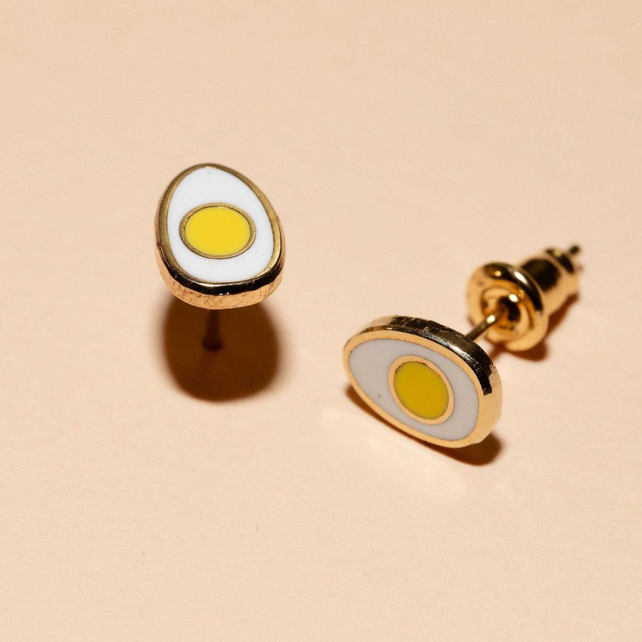 LARISSA LODEN Egg Studs Earrings