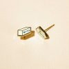 LARISSA LODEN Butter Stud Earrings Earrings