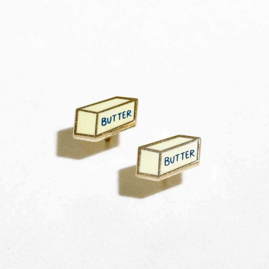 LARISSA LODEN Butter Stud Earrings Earrings