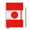 LARISSA LODEN Bauhaus Edition Hardcover Notebook In Red Cards & Stationery