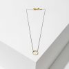 LARISSA LODEN Circle Horizon Necklace Necklaces