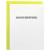 LARISSA LODEN You Are My Favorite Human Card By Chez Gagn Cards & Stationery