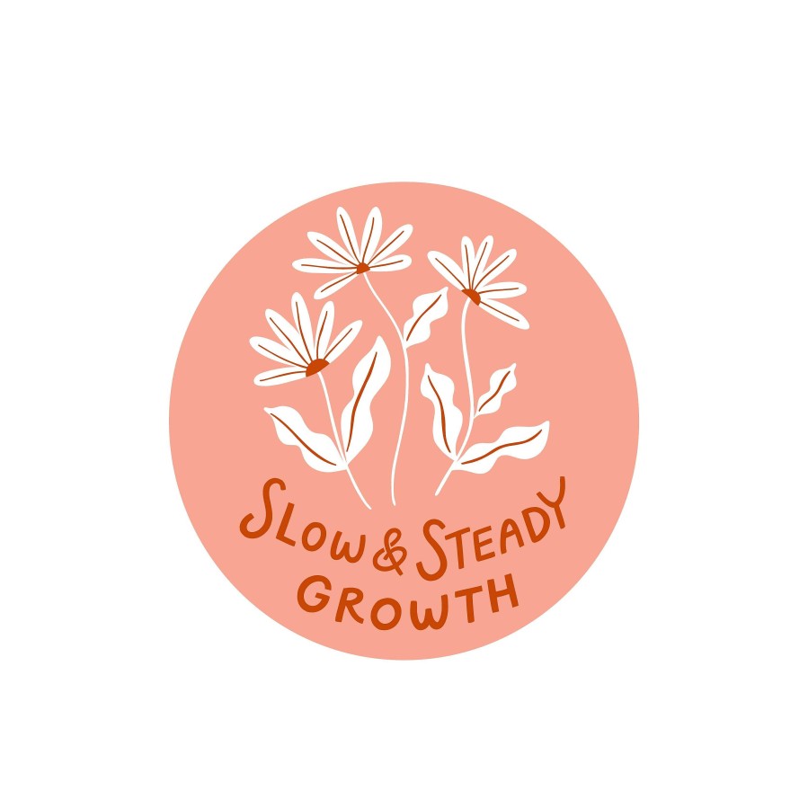 LARISSA LODEN Slow & Steady Growth Sticker By Odd Daughter Paper Co Cards & Stationery