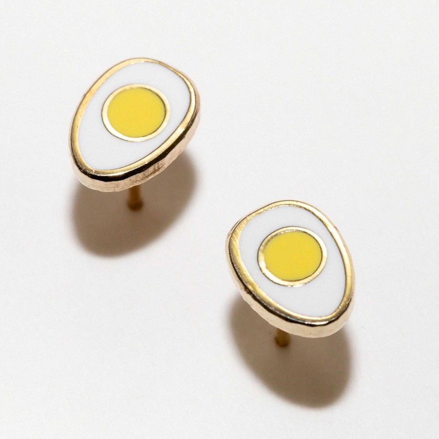 LARISSA LODEN Egg Studs Earrings