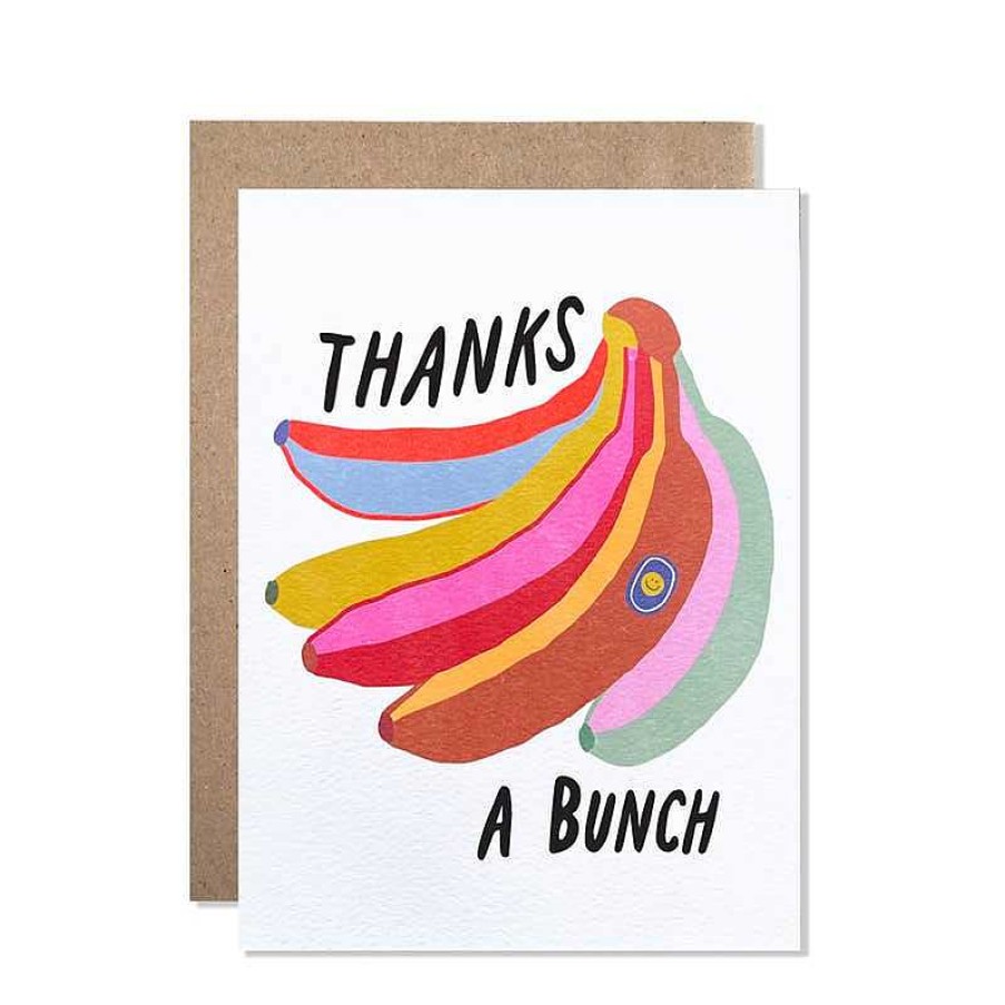 LARISSA LODEN Thank You A Bunch Card By Hartland Cards Cards & Stationery