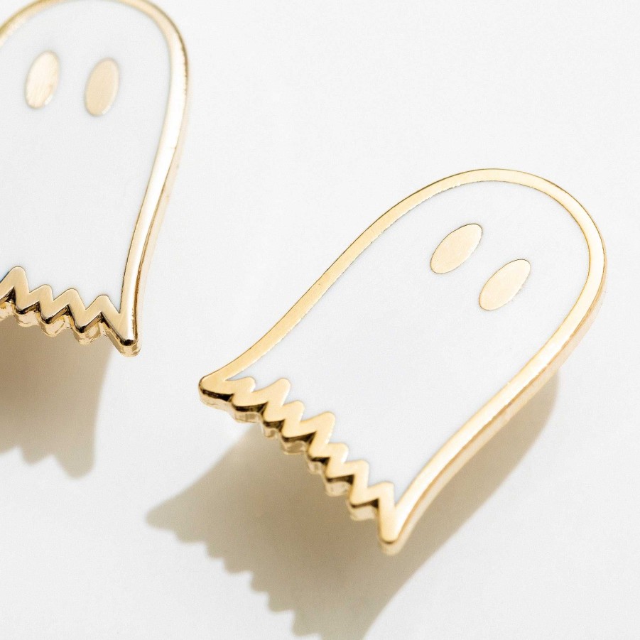 LARISSA LODEN Little Ghost Stud Earrings Earrings