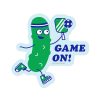 LARISSA LODEN Pickleball Pickle Sticker By Seltzer Goods Cards & Stationery