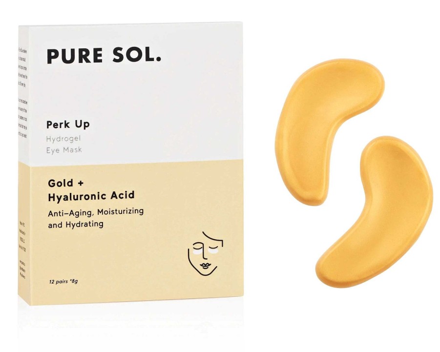 LARISSA LODEN Perk Up - Gold And Hyaluronic Acid Eye Mask By Pure Sol. Beauty & Wellness